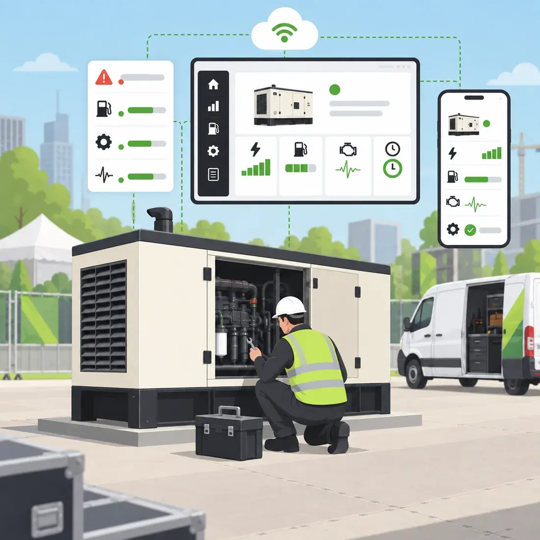 Diesel Generator Monitoring, Without the Site Visits.